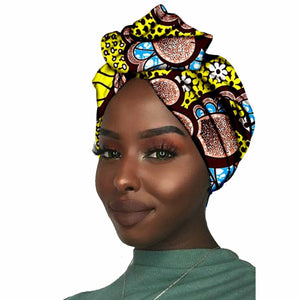 Ethnic Batik Duplex Printing Fashion Women's Scarf