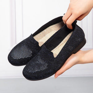 Fashion Women's Mesh Hollow Out Cloth Shoes