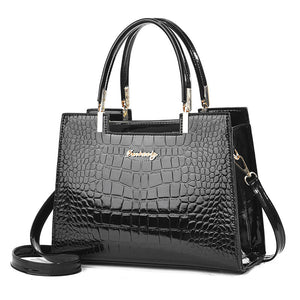 Women's Fashion Patent Leather Shoulder Bag