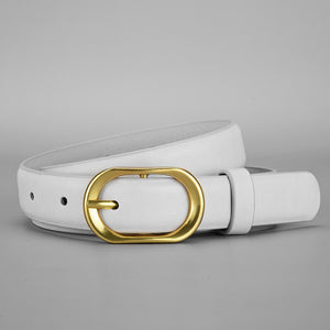 Trendy Unique Jeans All-match Decorative Thin Belt