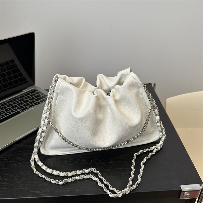 Special-interest Design Women's Pleated Cloud Bag