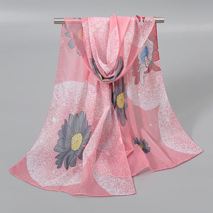 Little Chiffon Small Silk Scarf Scarf For Women