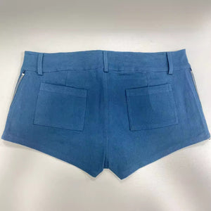 European And American Ins Style Slim Fit Denim Shorts