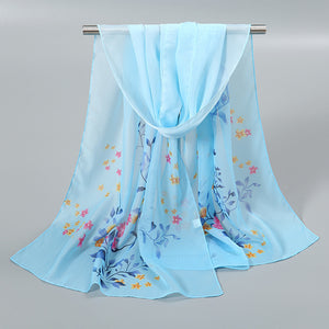 Little Chiffon Small Silk Scarf Scarf For Women