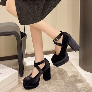 Women's Fashionable All-match High Heel Sandals