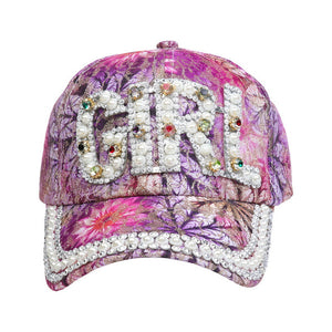 Sequined Diamond Baseball Cap Letter Sun-proof Diamond