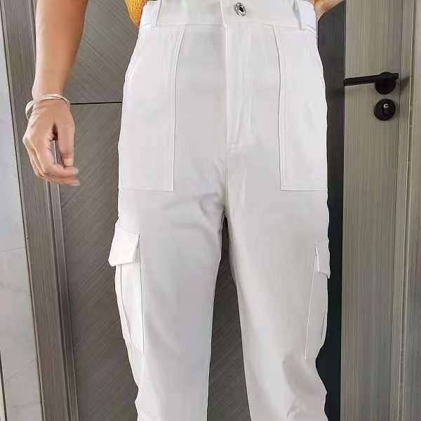 Comfortable High Elastic High Waisted Women's Casual Pants