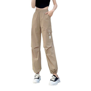 American Style Overalls Quick-drying Sports Straight Wide Leg