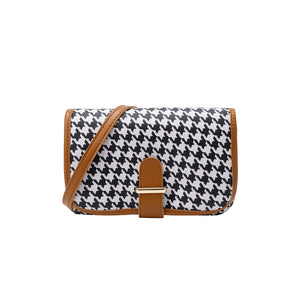 Women's Fashion Plaid Shoulder Messenger Bag