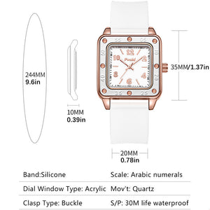 Women's Square Simple Fashion Quartz Watch