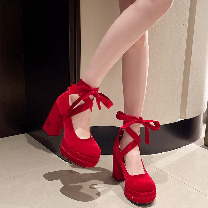 Women's Fashionable All-match High Heel Sandals